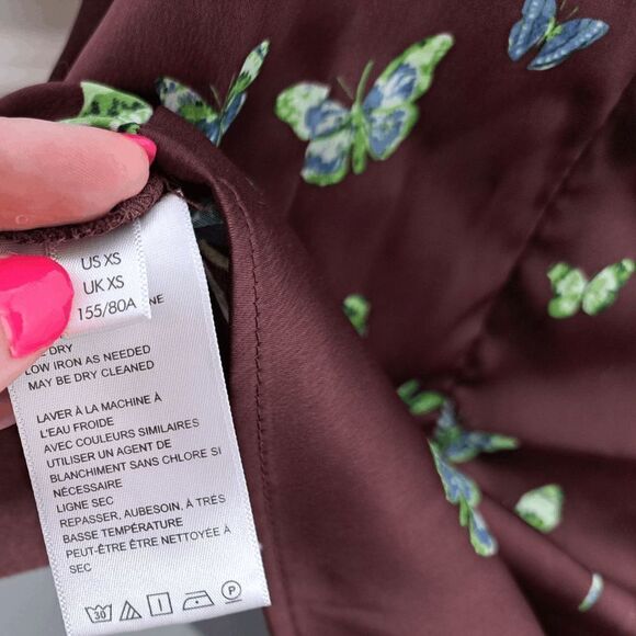 Urban Outfitters UO Mallory Butterfly Mini Slip Dress size XS - Picture 6 of 7